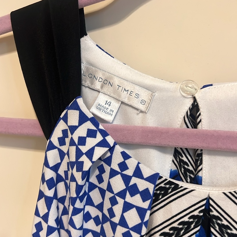 London Times halter dress - Picture 2 of 5